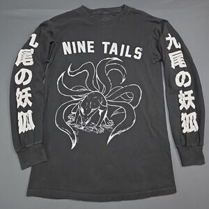 Naruto Shippuden Nine Tails Long-Sleeve T-ShirtMen's‎ Size S